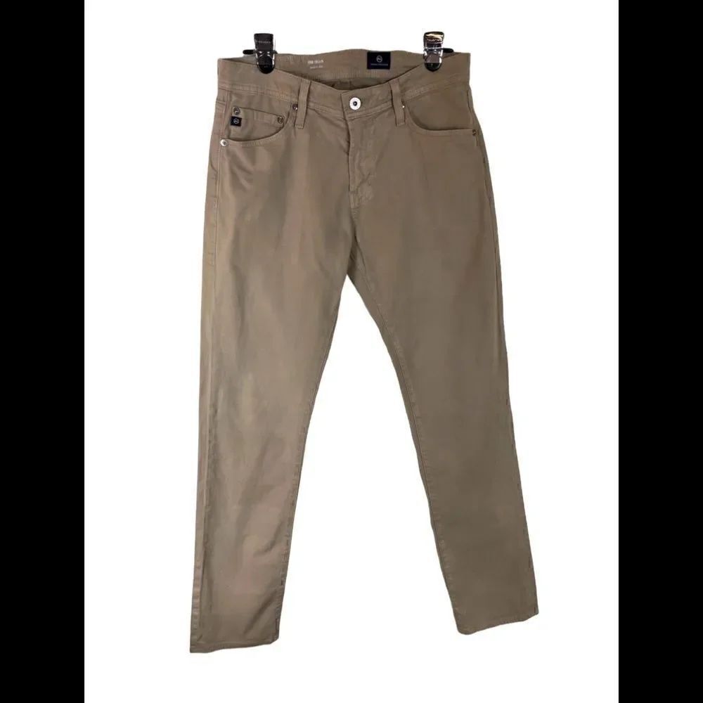 Men’s Adriano Goldschmied Tan Modern Slim Tellis Cut Gently Used Condition 30/32